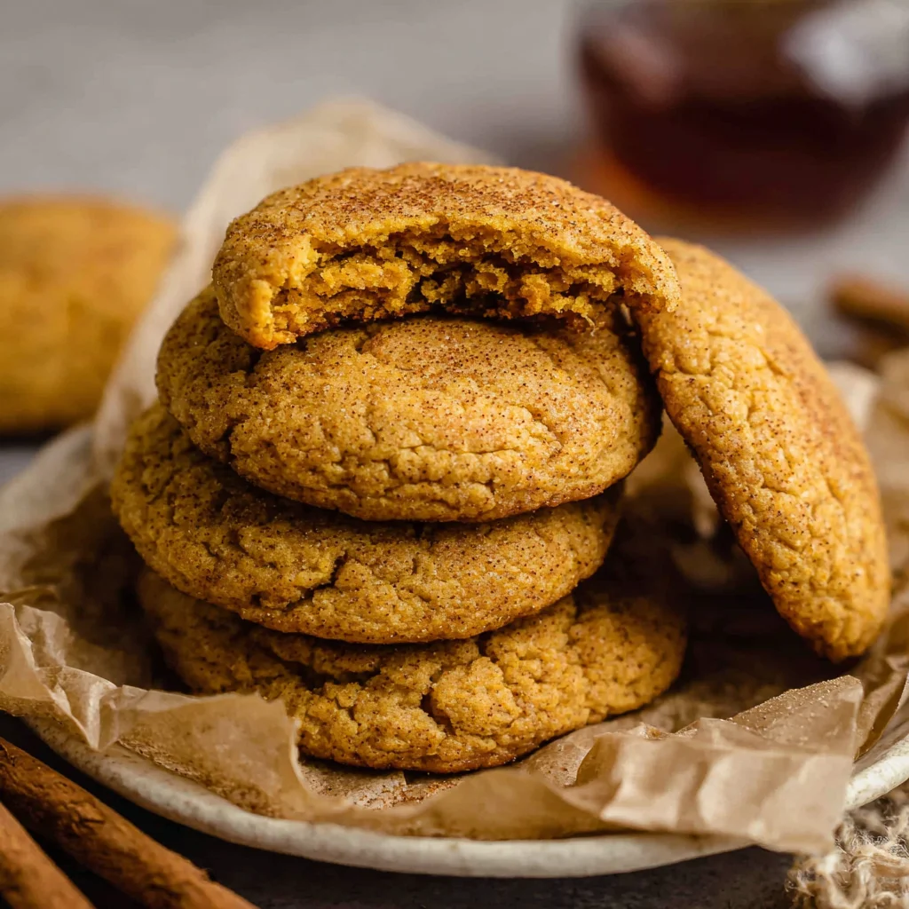 Chewy Pumpkin Spice Cookies