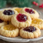 Christmas Thumbprint Cookies