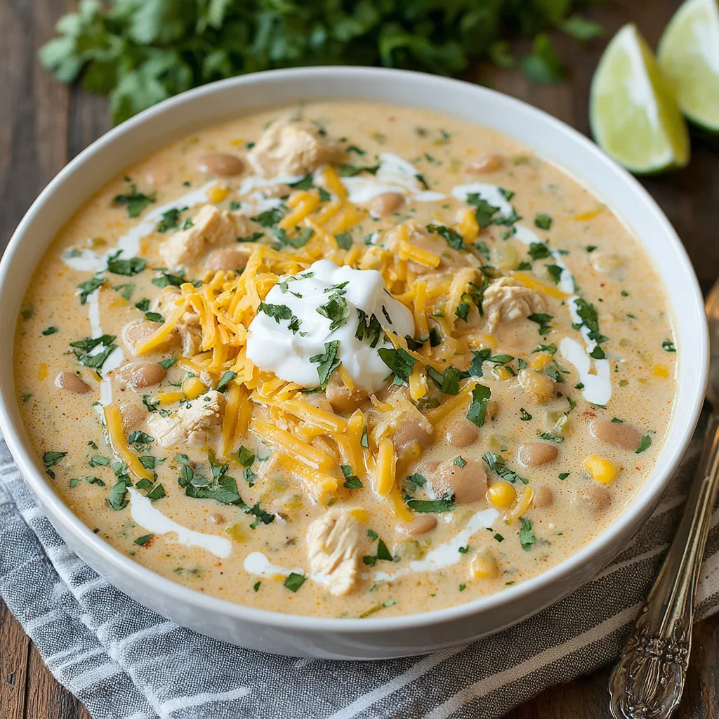 Creamy White Chicken Chili