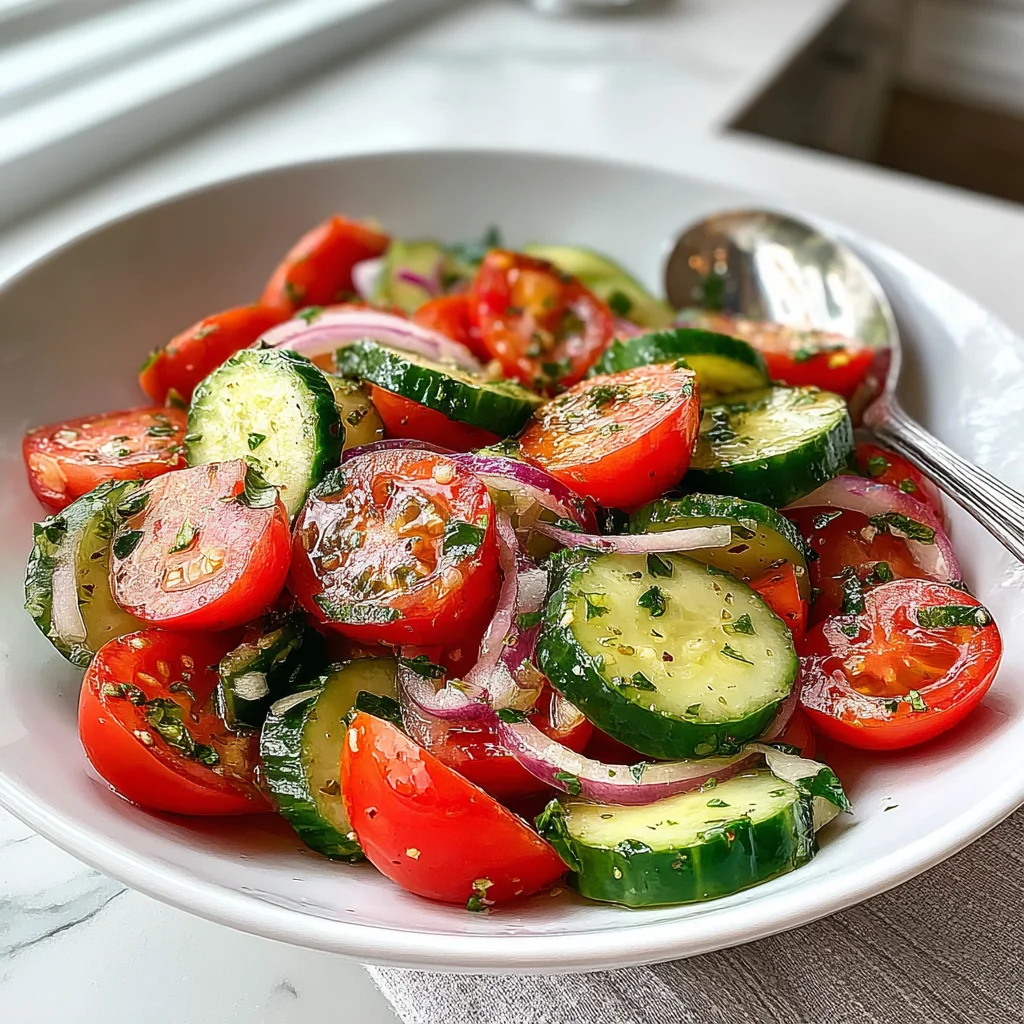 Cucumber Tomato Salad