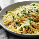 Easy Lemon Butter Garlic Pasta