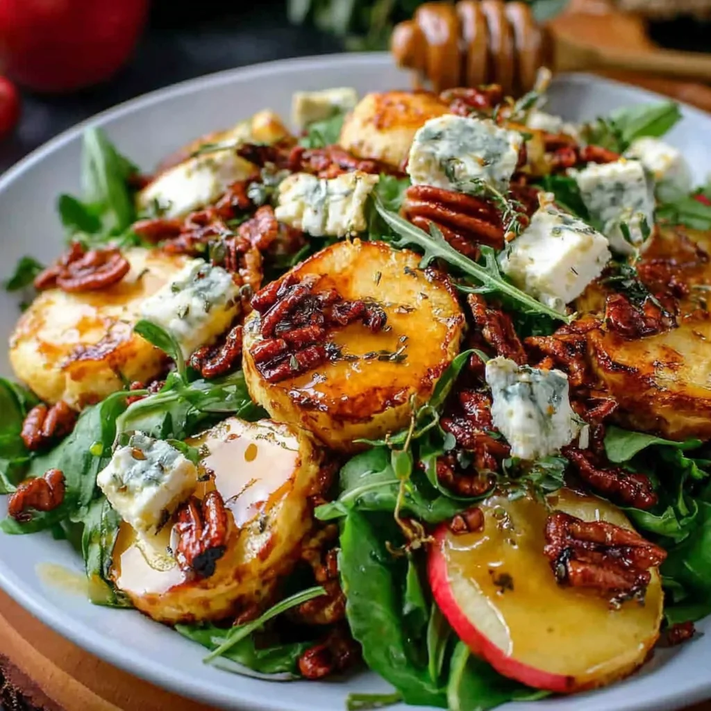 Harvest Honeycrisp Apple and Feta Salad