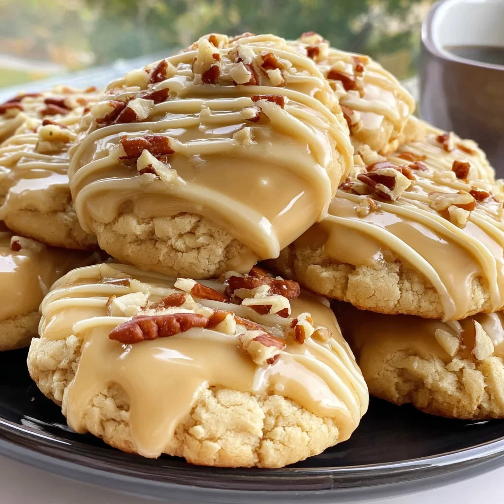 Maple Cookies with Maple Icing
