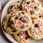 Peppermint Chocolate Chip Cookies