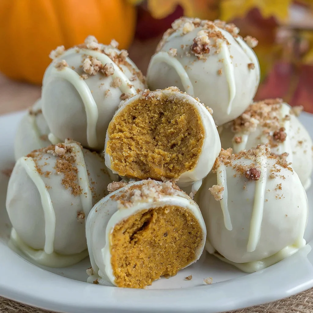 Pumpkin Cake Balls