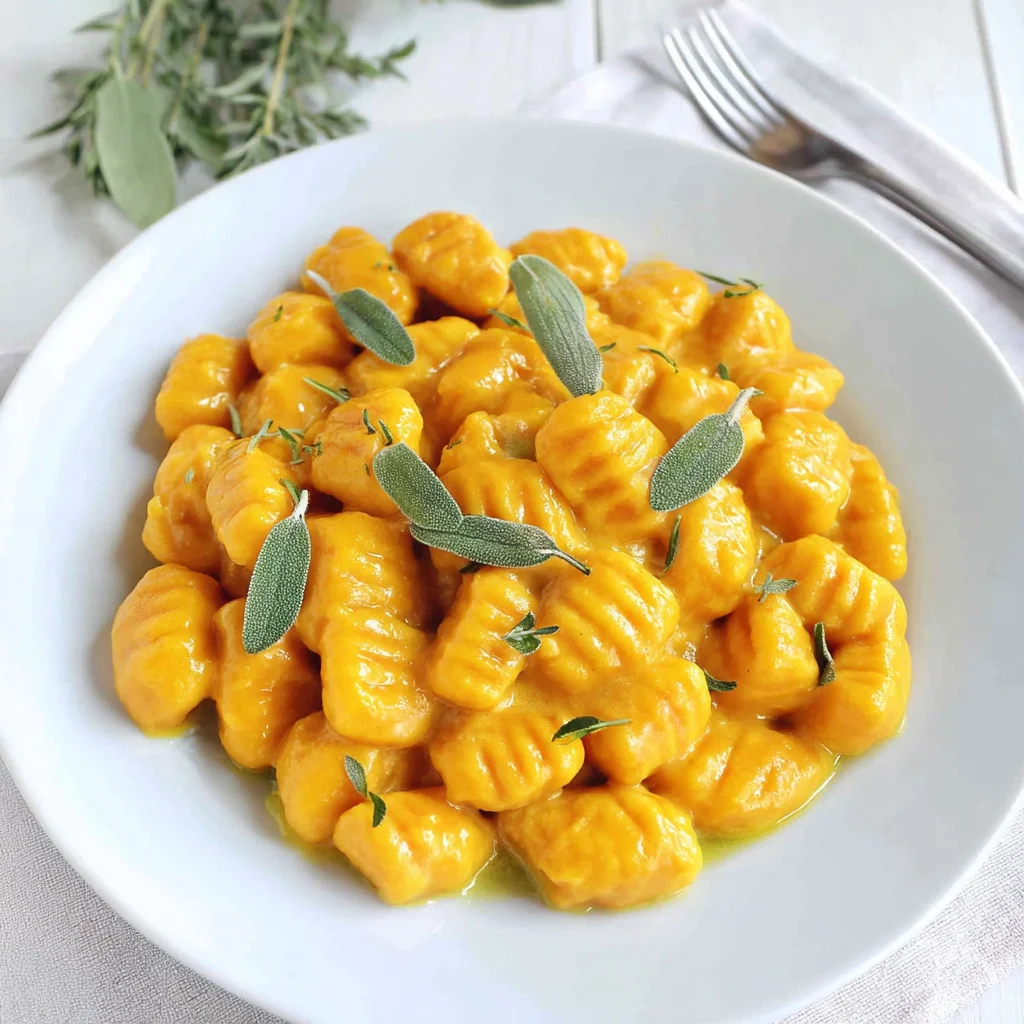 Pumpkin Gnocchi
