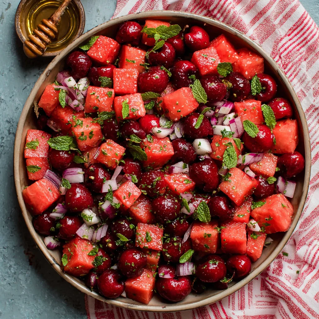 Watermelon Fruit Salad