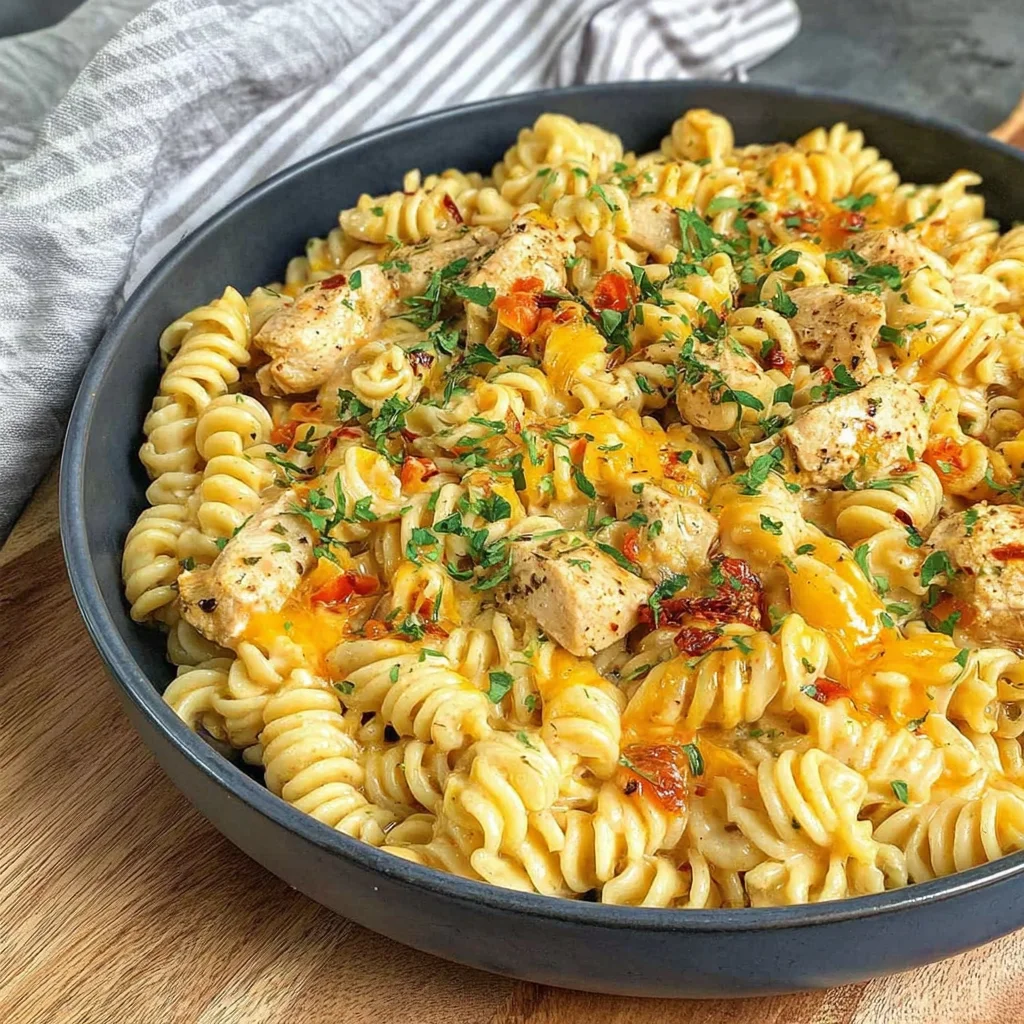 cheesy chicken pasta