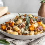 Air Fryer Pumpkin Gnocchi Bake