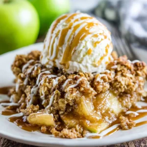 Apple Crisp with Oatmeal