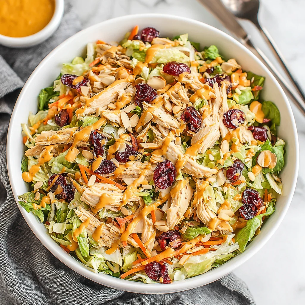 Asian Chicken Cranberry Salad: A Festive Fusion of Flavors