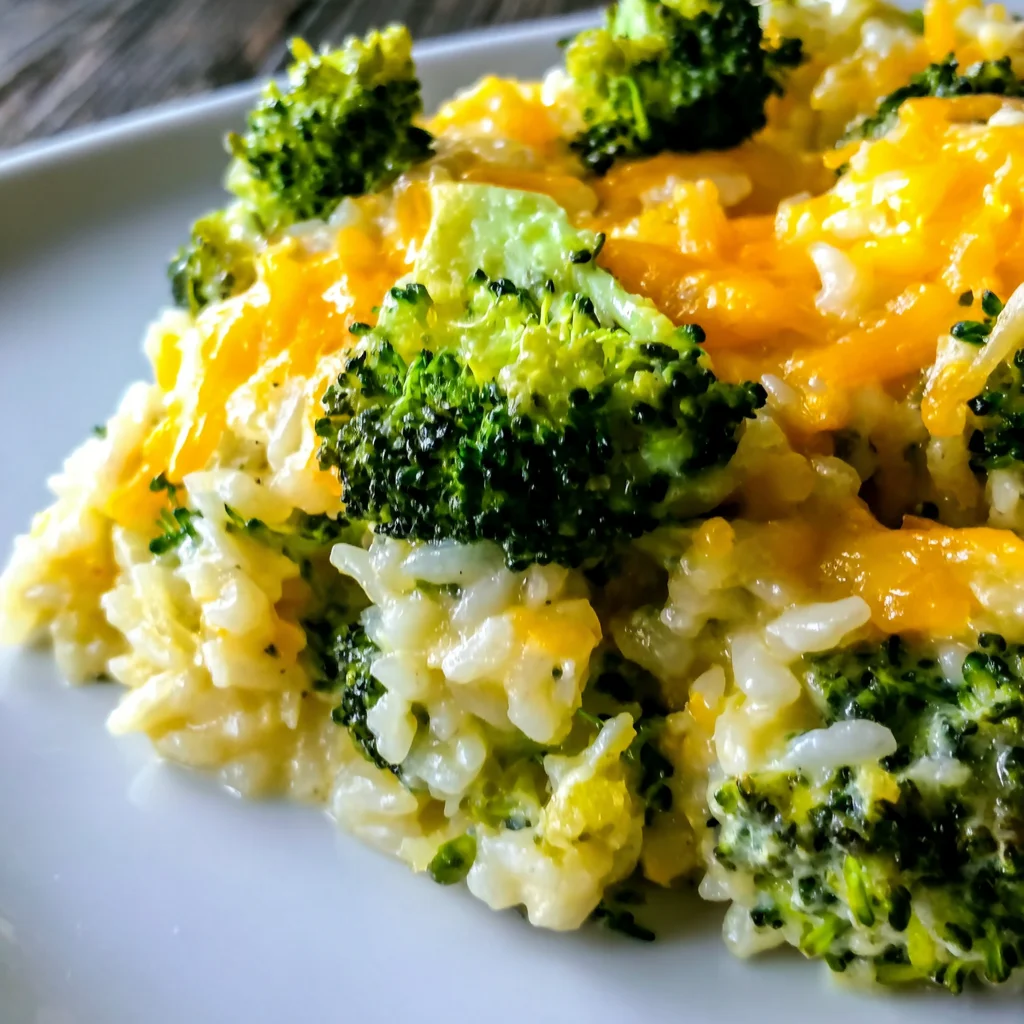 Broccoli Cheese Rice Casserole: A Creamy, Cheesy Comfort Food Classic