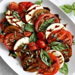 Caprese Salad with Balsamic Reduction