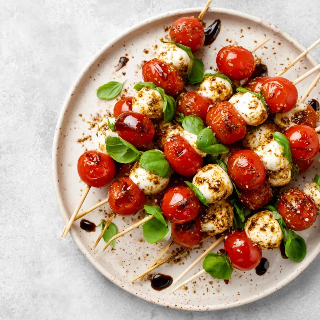 Caprese Skewers: A Burst of Italian Summer on a Stick