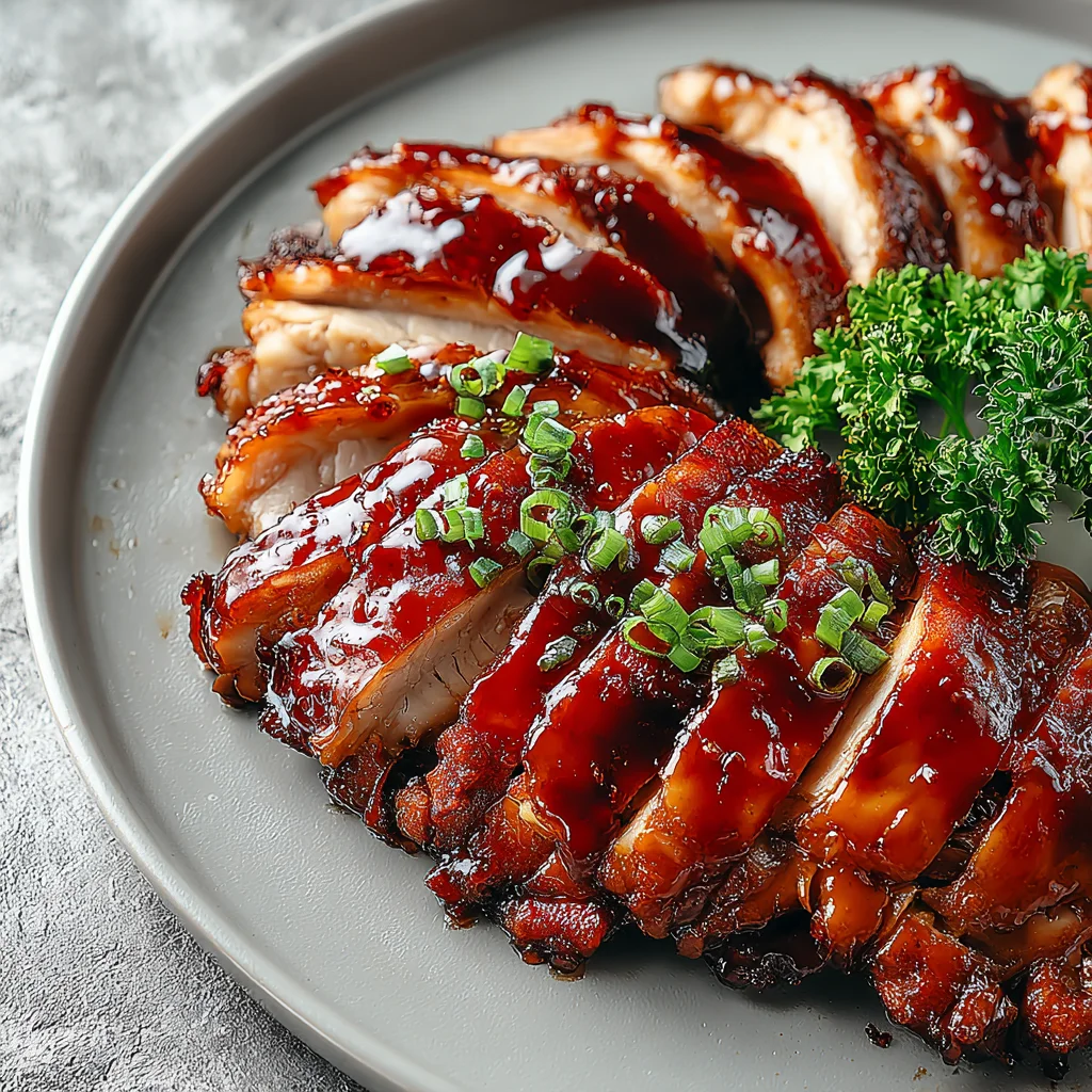 Classic Homemade Char Siu Chicken: The Deep Red, Sticky Cantonese BBQ Recipe