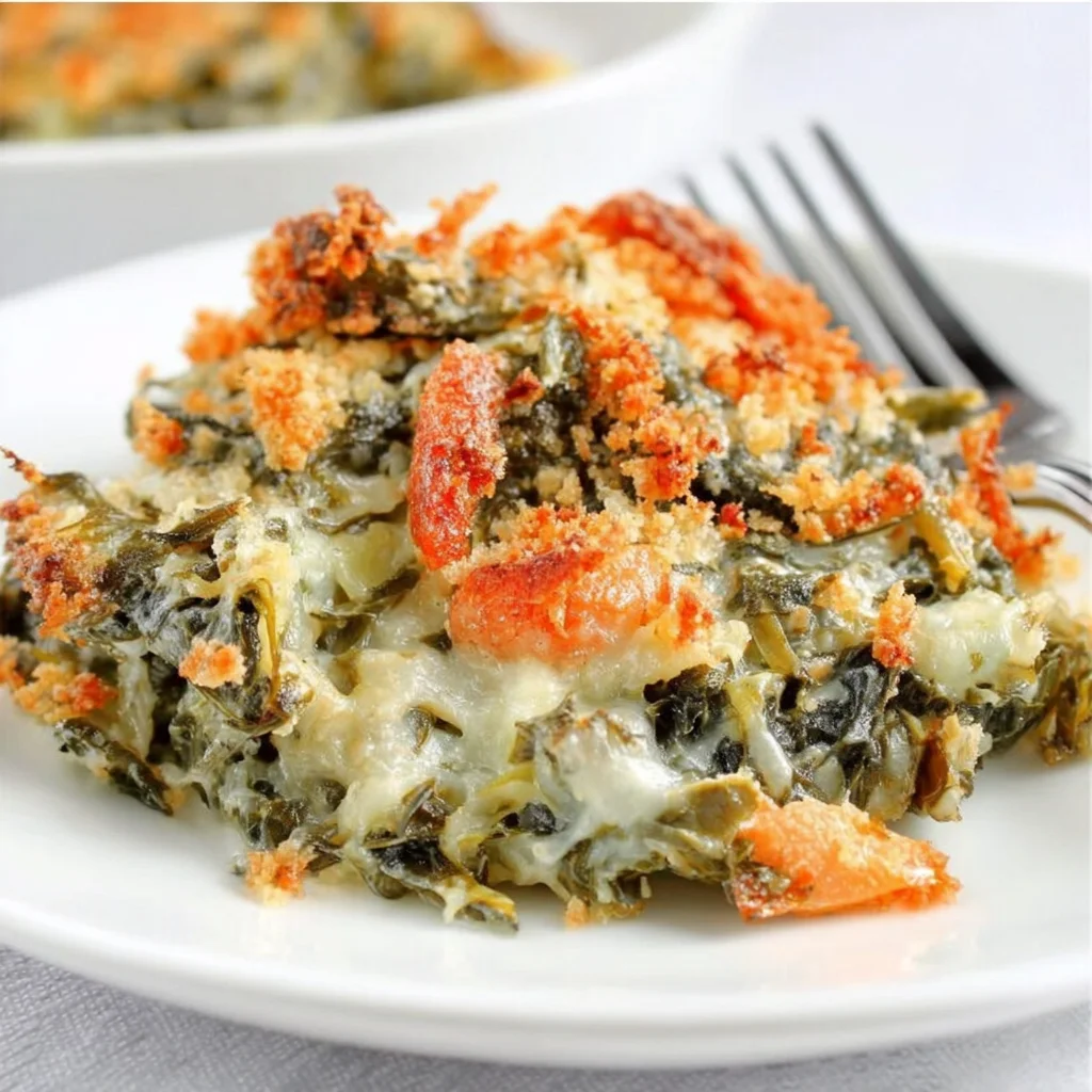The Ultimate Cheesy Collard Greens Gratin: A Southern Comfort Masterpiece