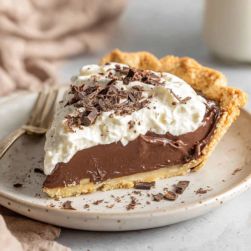 Chocolate Cream Pie: A Decadent Dessert Recipe