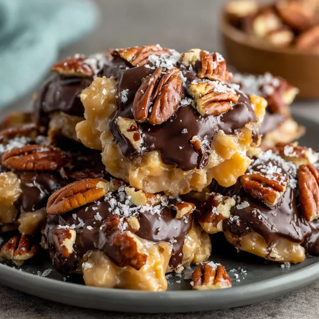 Chocolate Pecan Turtle Clusters: The Ultimate Homemade Gourmet Candy Recipe