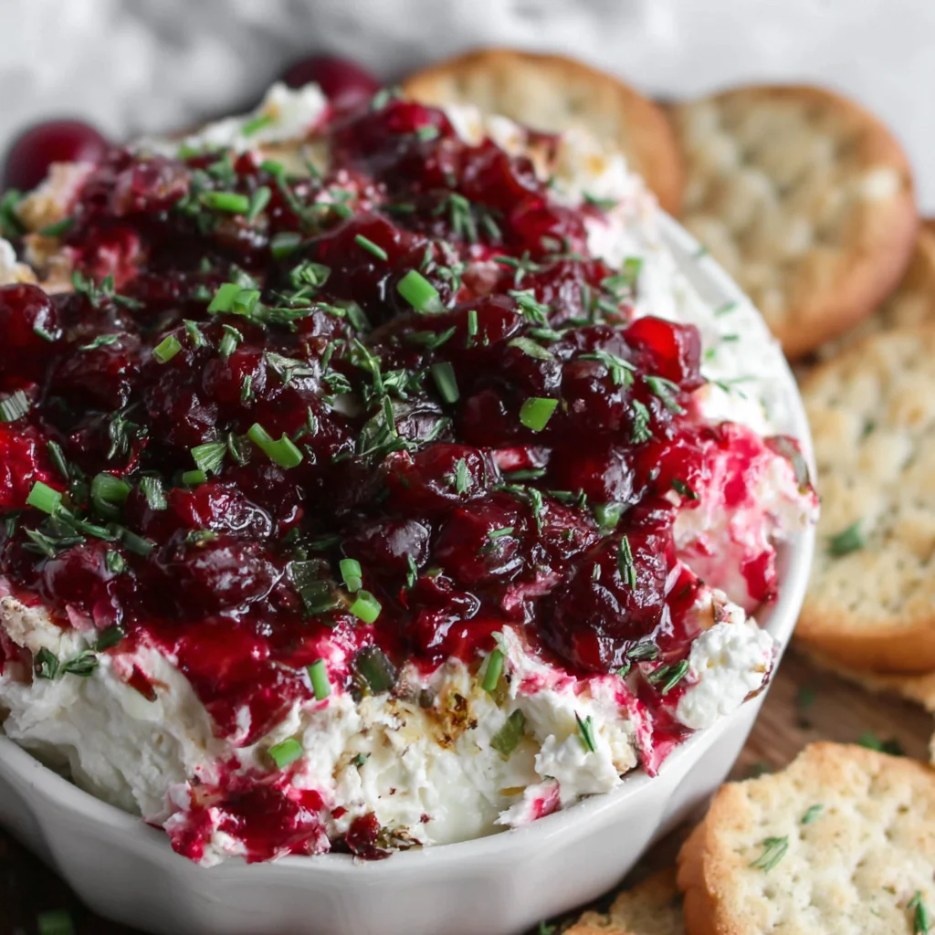 Christmas Cranberry Jalapeno Dip: A Festive Sweet & Spicy Delight