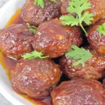 Cranberry BBQ Crockpot Meatballs