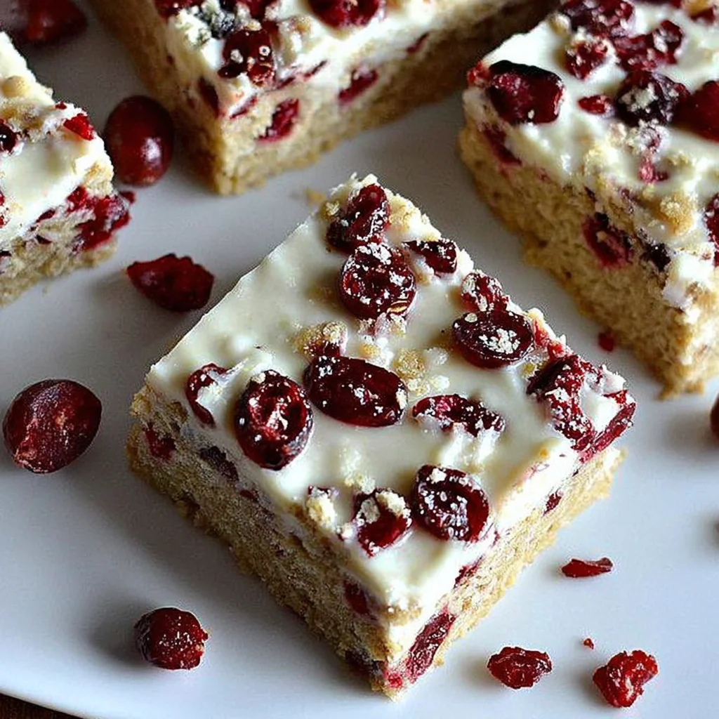Cranberry Bliss Bars: A Festive Treat for Every Occasion