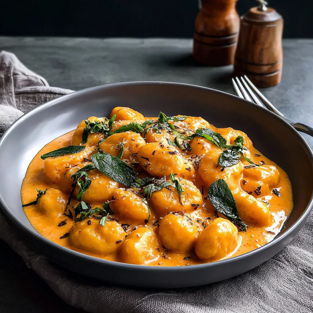 Creamy Pumpkin Gnocchi Delight