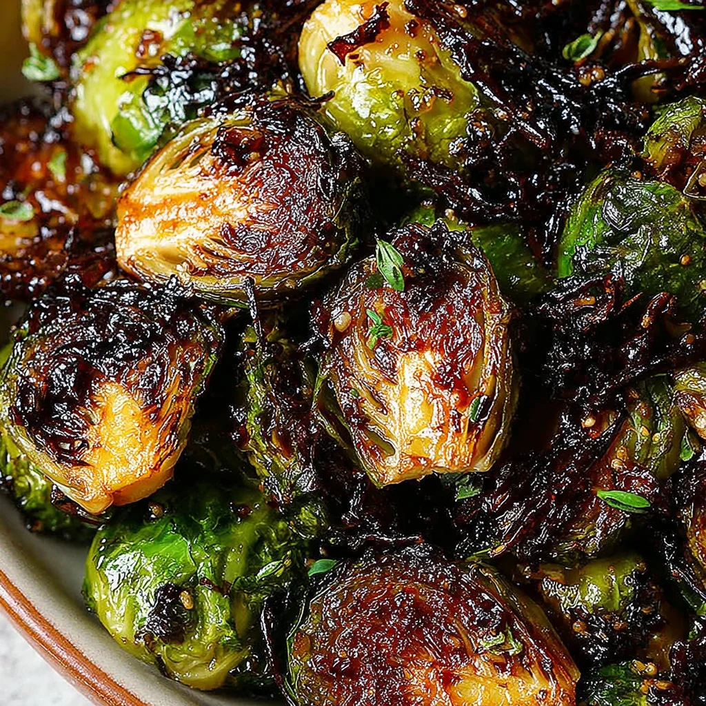 Crispy Honey Balsamic Brussels Sprouts: The Ultimate Side Dish Recipe