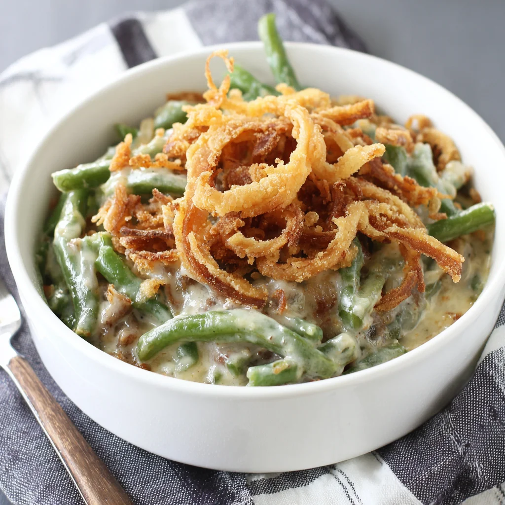 Crockpot Green Bean Casserole