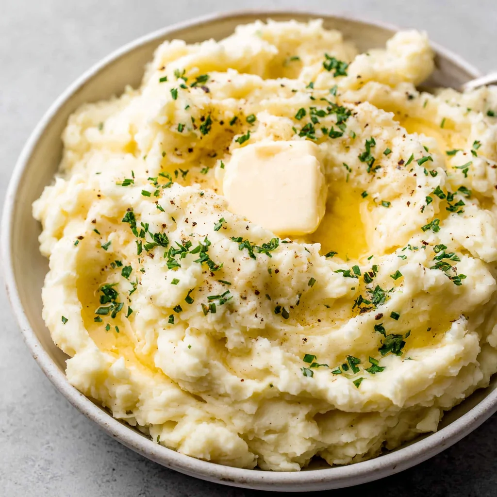 Easy Garlic Mashed Potatoes