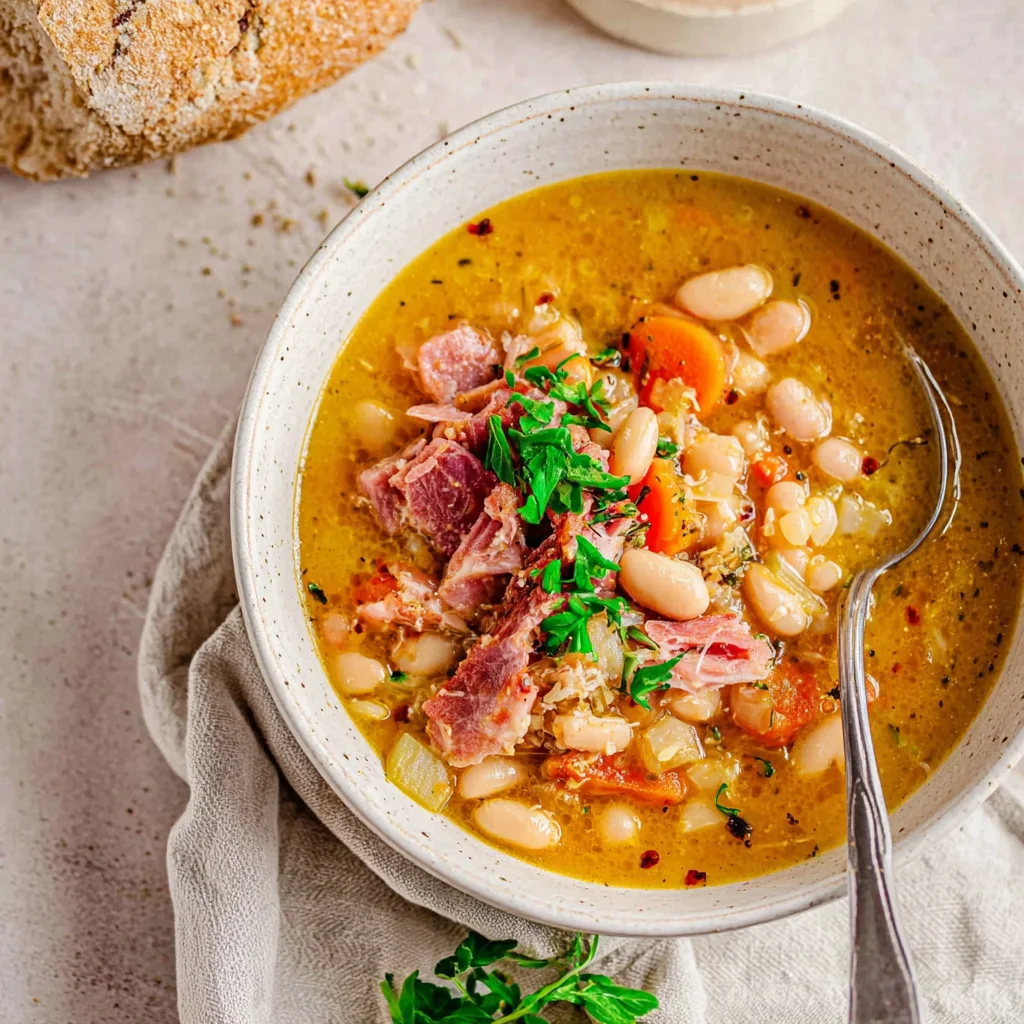 Easy Slow Cooker Ham Bone Bean Soup: The Ultimate Comfort Food Classic