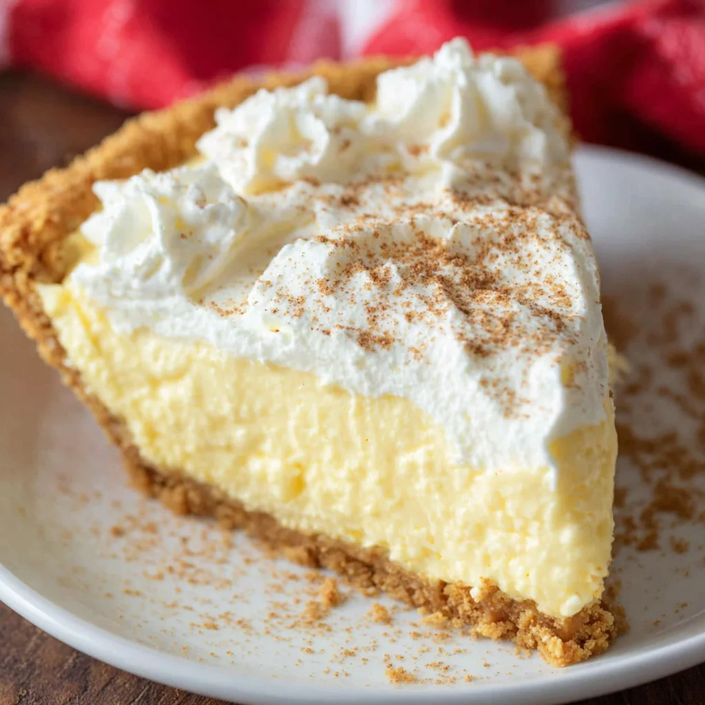 Eggnog Cream Pie