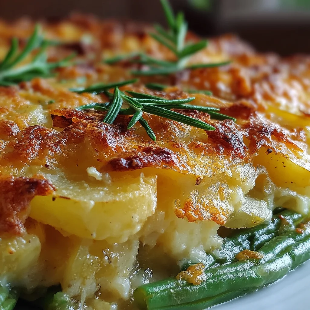 Green Bean and Potato Casserole