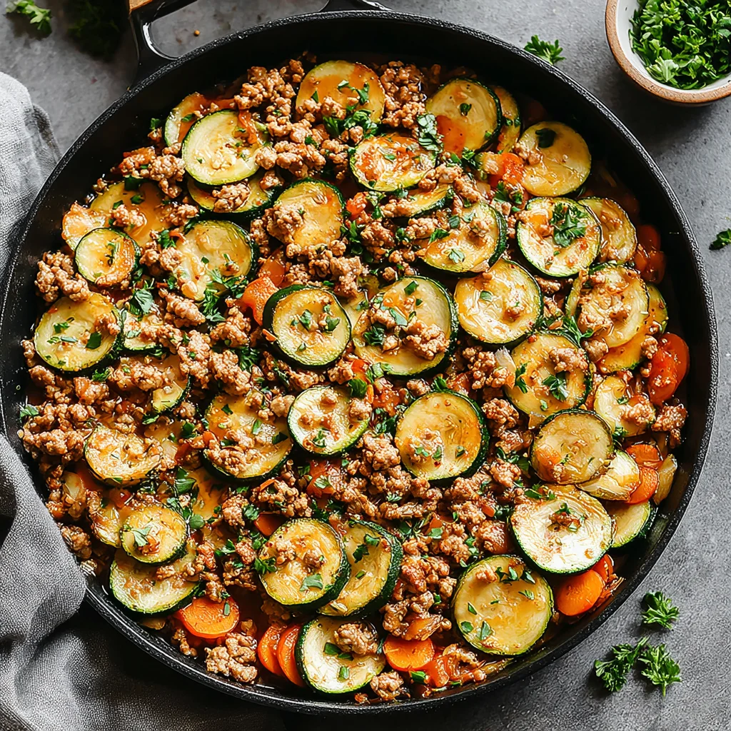 Ground Turkey and Zucchini Skillet: The Ultimate 30-Minute Weeknight Meal