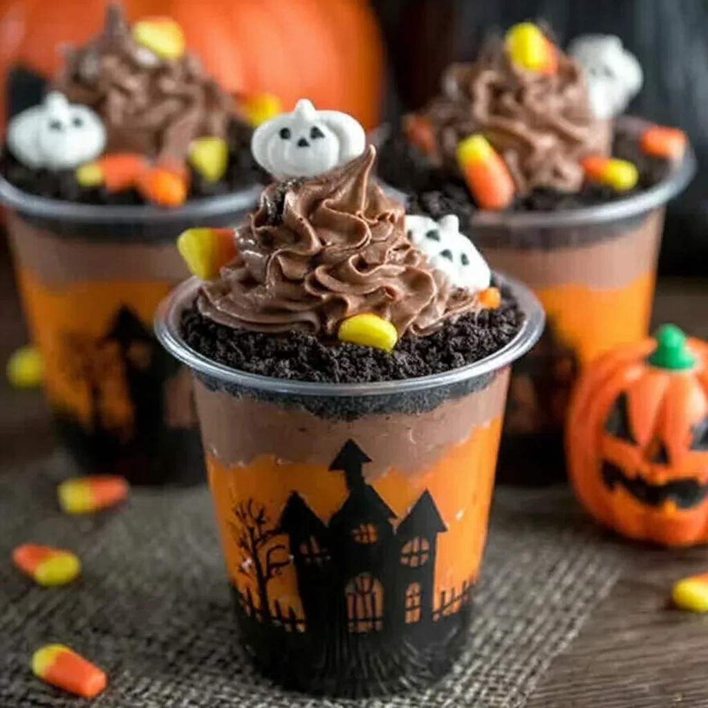 Halloween Dirt Cups