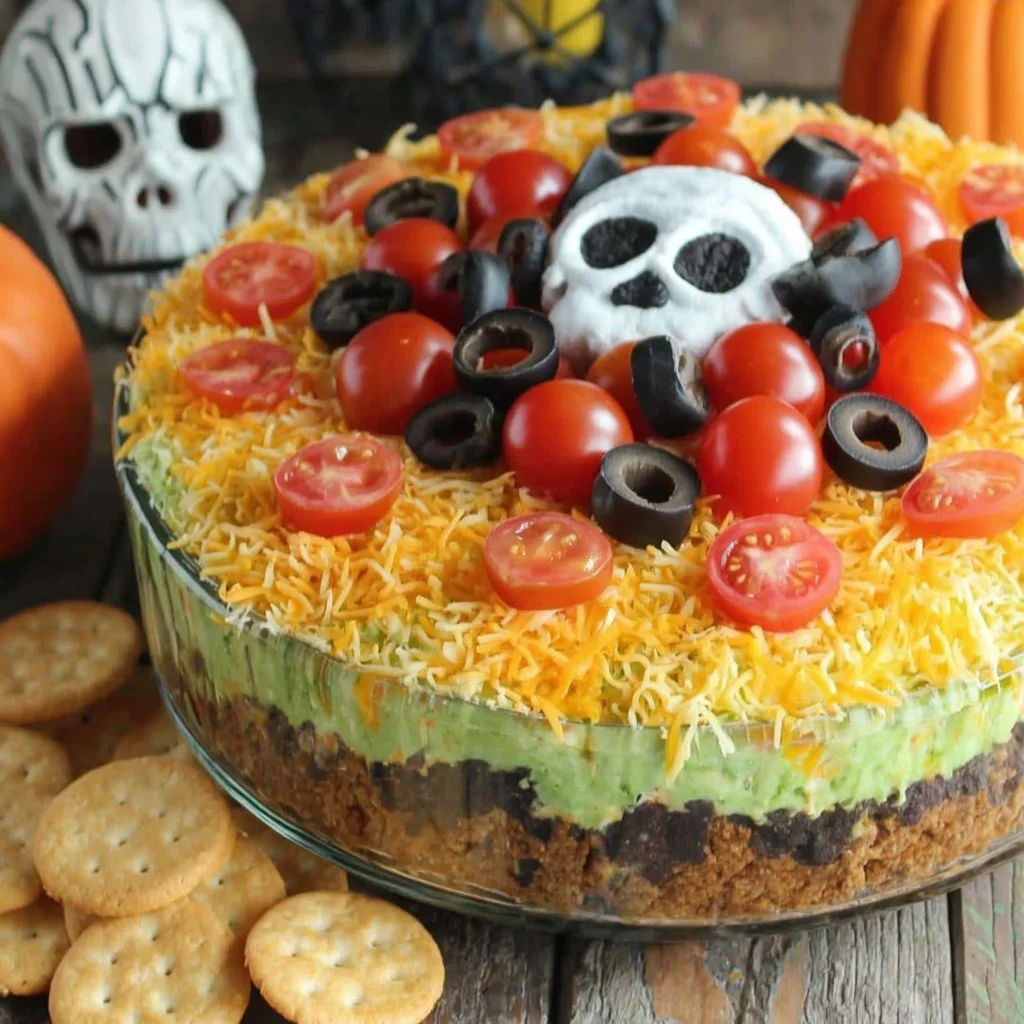Halloween Taco Dip: A Spooktacularly Delicious Party Dip