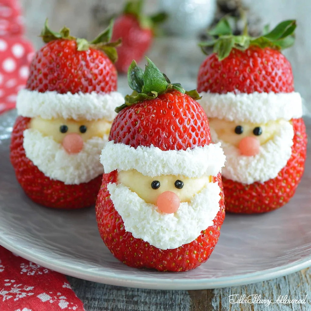 Strawberry Santas: A Festive and Delicious Holiday Treat
