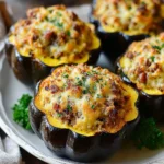 Stuffed Baked Acorn Squash
