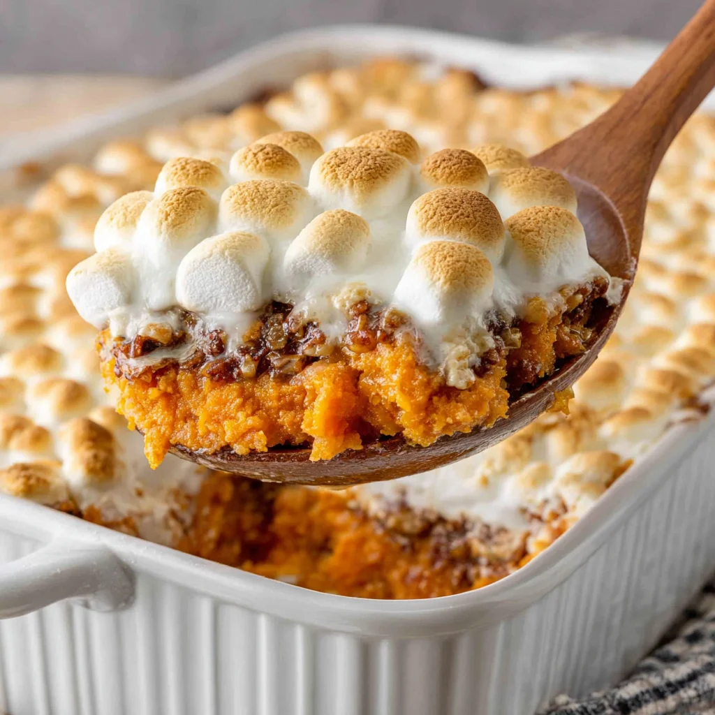Sweet Potato Casserole with Marshmallows: A Delicious Fall Treat