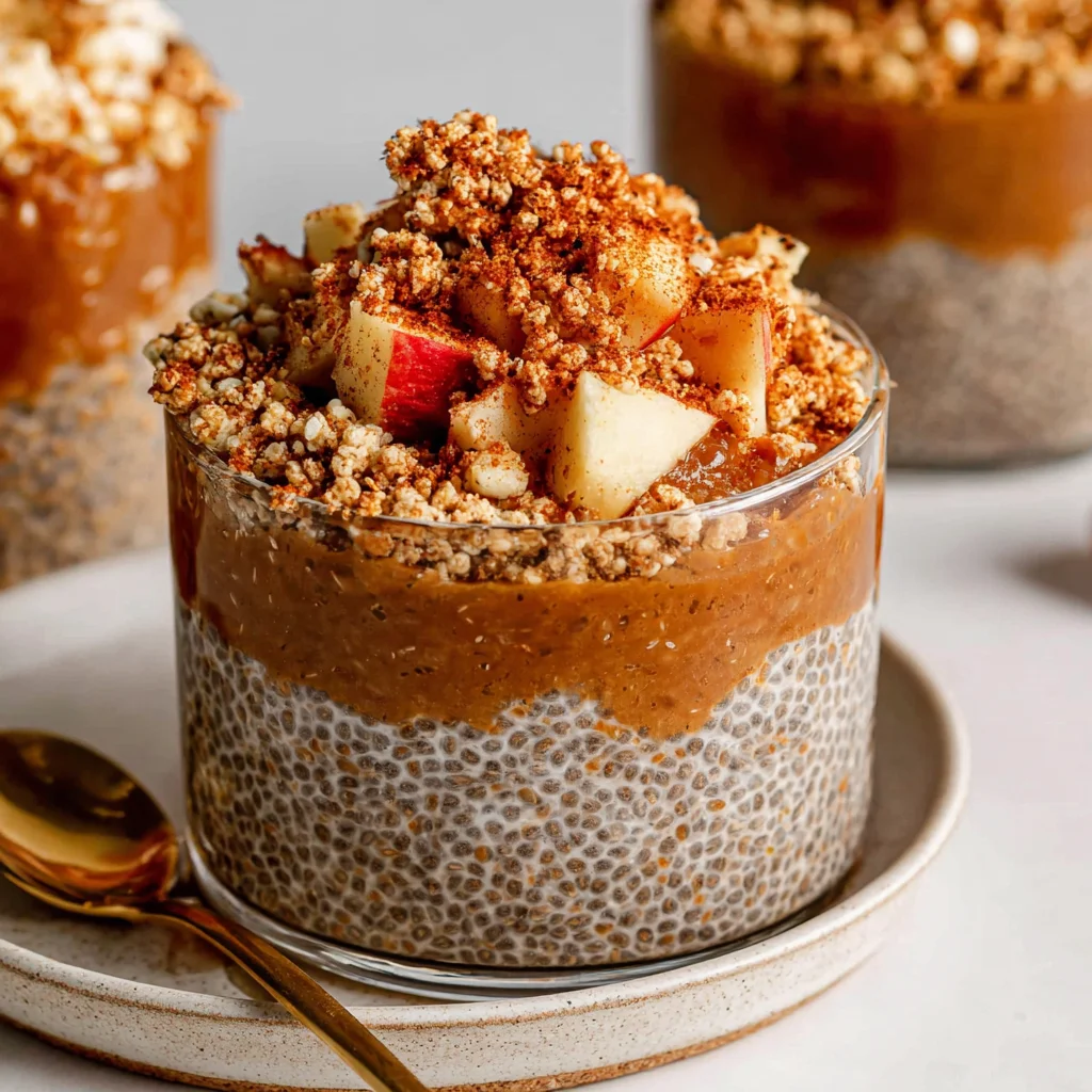 The Ultimate Recipe for Apple Crumble Chia Pudding: Healthy Dessert Meets Cozy Breakfast