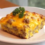 Cheesy Sausage Breakfast Casserole