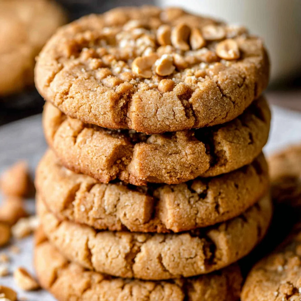 Chewy Peanut Butter Cookies: The Ultimate Recipe for Soft, Crinkly Perfection