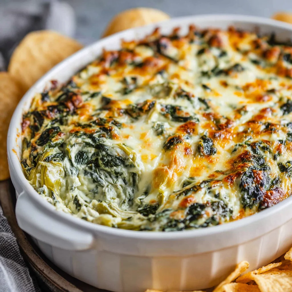 Creamy Spinach Artichoke Dip: The Ultimate Baked Comfort Appetizer