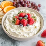 Creamy Vanilla Fruit Dip