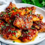 Honey Garlic Chicken Thighs