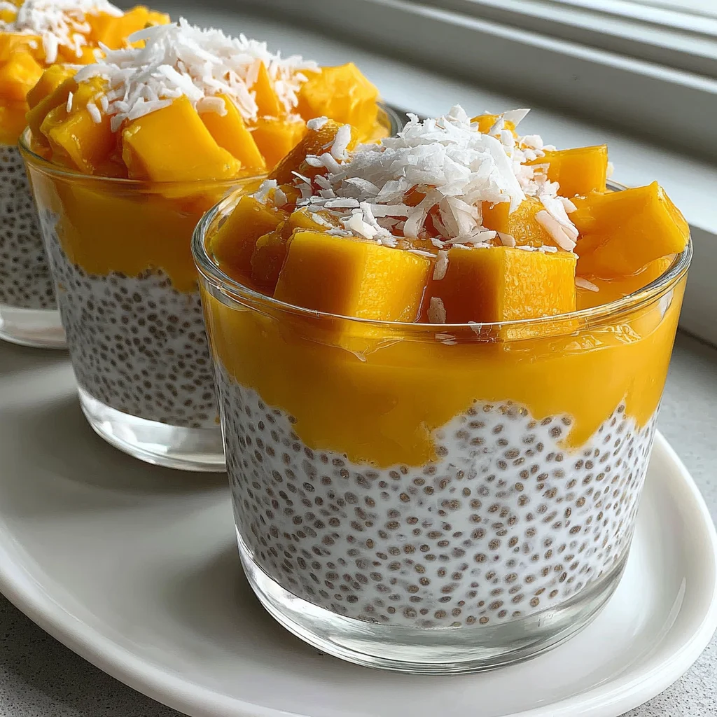 The Ultimate Guide to Making Creamy, Layered Mango Coconut Chia Seed Pudding