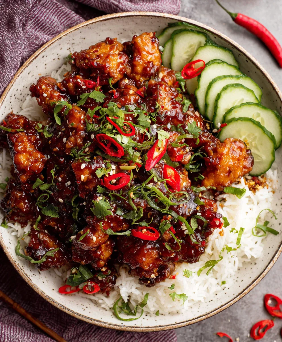 Asian Chilli Chicken
