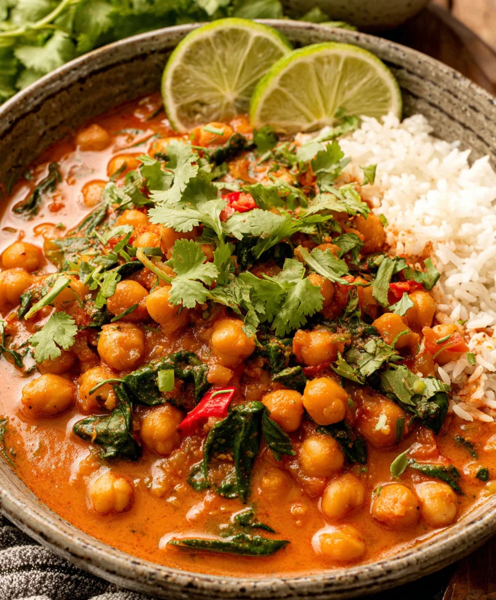 Brazilian Coconut Chickpea Curry