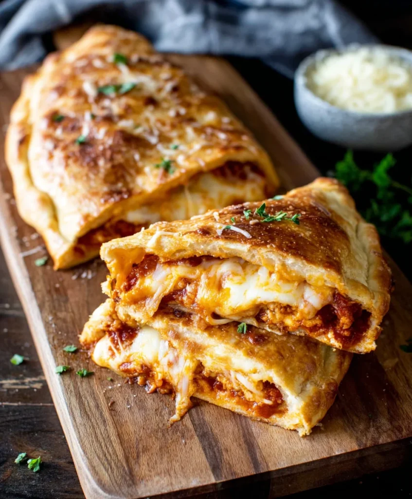 Chicken Parmesan Calzone Recipe