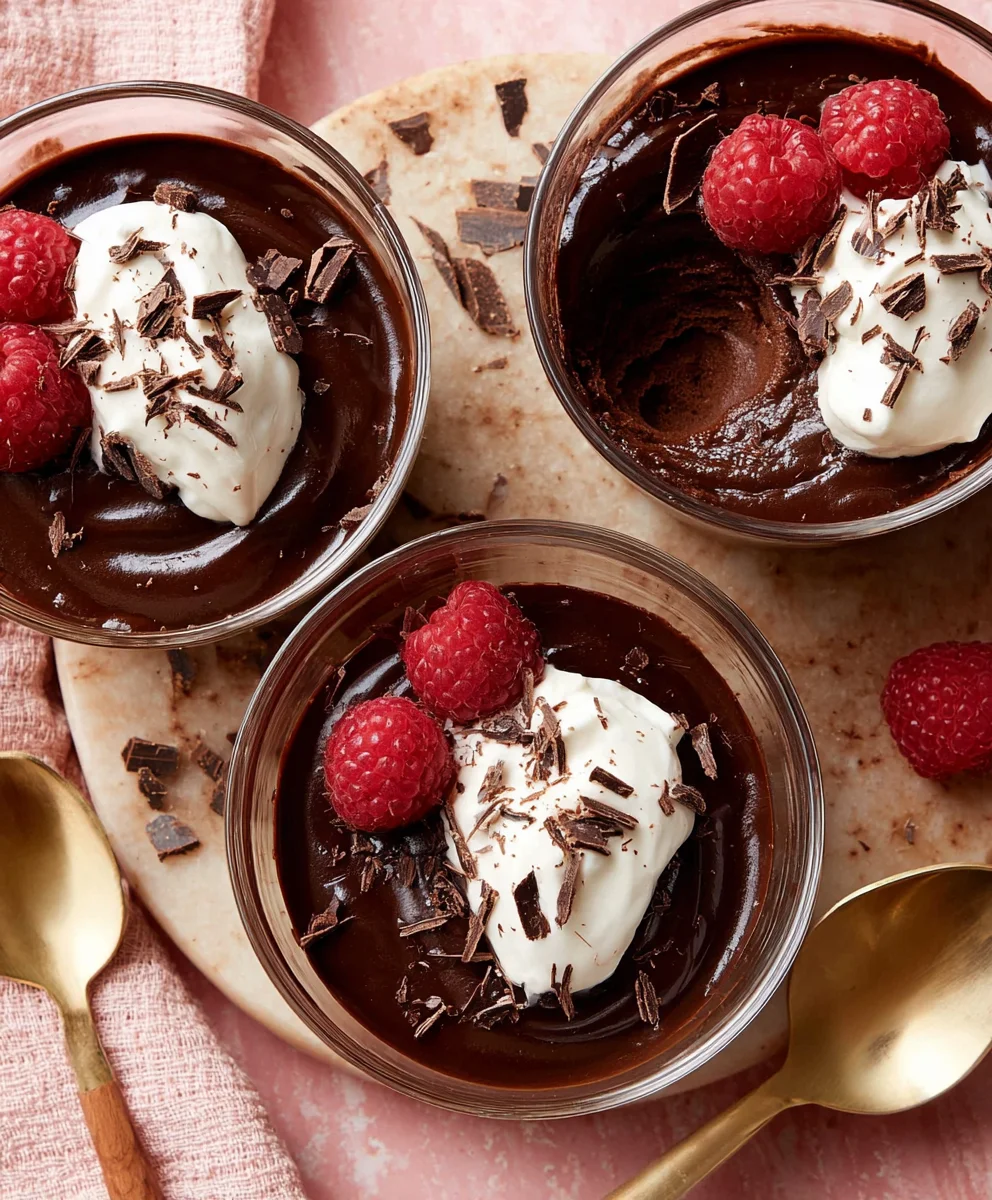Chocolate Pudding Pots