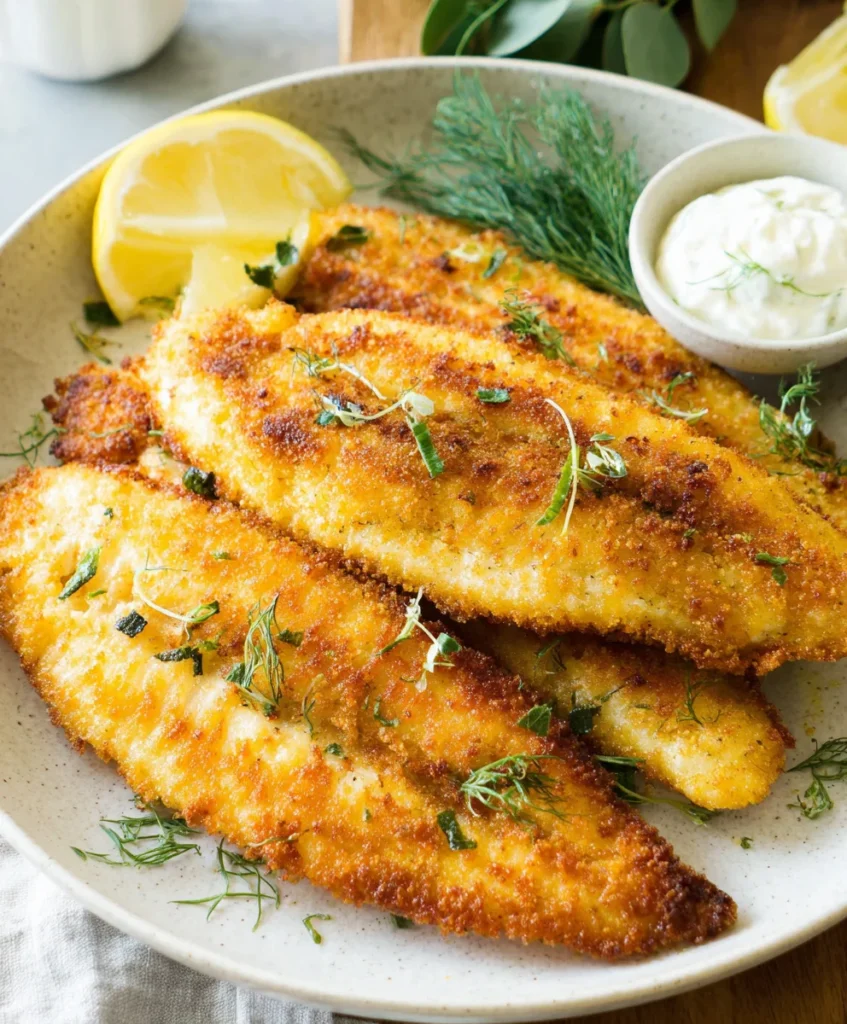 Crispy Pan Fried Fish